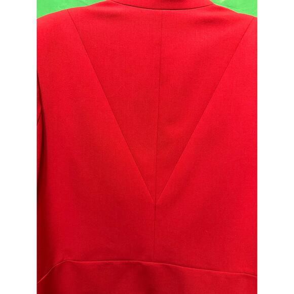 Tahari Arthur S. Levine Tomato Red Blazer Jacket Size 10 NWT - Picture 7 of 10